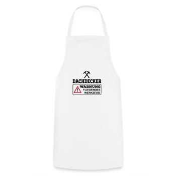 Couvreurs - Tablier de cuisine - blanc - Devant - AI Model Male 185 dark (185cm)