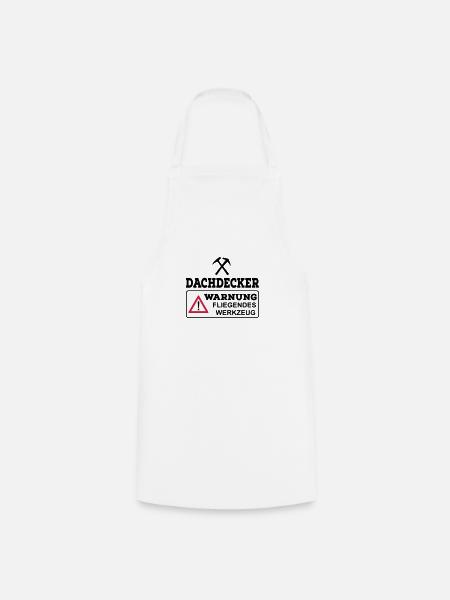 Couvreurs - Tablier de cuisine - blanc