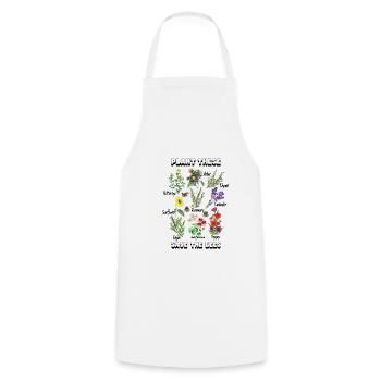 Plant These Save The Bees Tshirt Rettet Die Bienen - Kochschürze - Weiß - Vorne - AI Model Male 185 dark (185cm)
