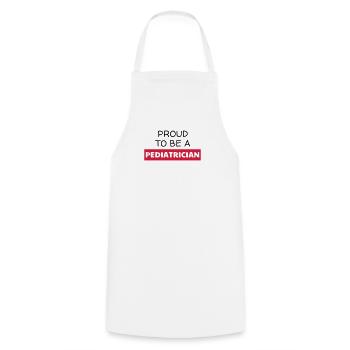 Pediatrician Kinderarzt Pédiatre Doctor Arzt - Cooking Apron - white - Front - AI Model Male 185 dark (185cm)