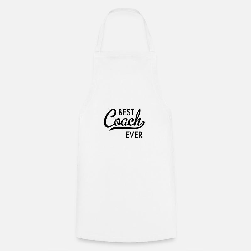 Bester Coach - Kochschürze - Weiß