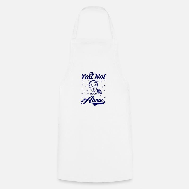 Tu n'es pas seul - Tablier de cuisine - blanc