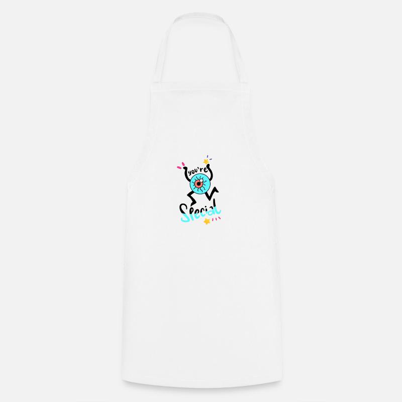 Tu es spécial - Tablier de cuisine - blanc