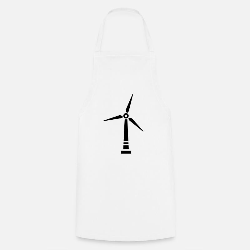 windmill - Cooking Apron - white