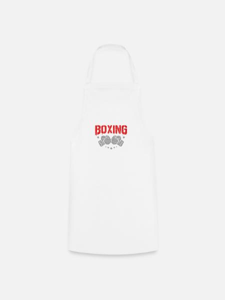Boxing - Kochschürze - Weiß
