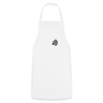 Cute Pandas in Breast Pocket Funny Gift Kids - Cooking Apron - white - Front - AI Model Male 185 dark (185cm)