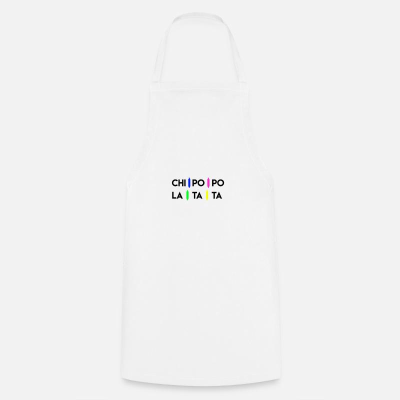 La chipolata - Tablier de cuisine - blanc