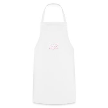 Hood Exclusive - Cooking Apron - white - Front - AI Model Male 185 dark (185cm)