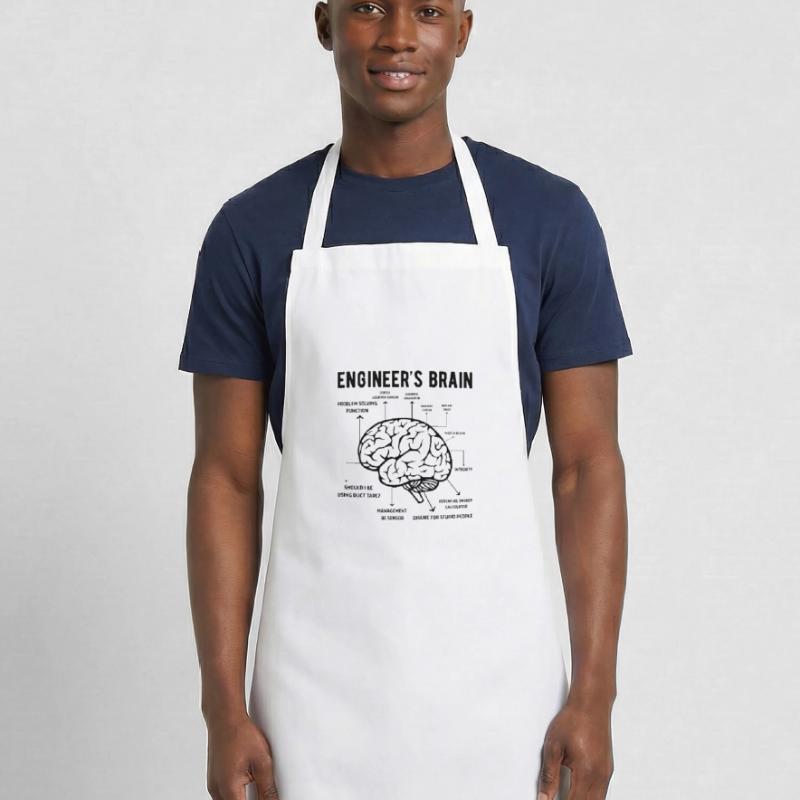 Engineer Brain Mechanical Engineering Electrical Engineering Math Cooking Apron