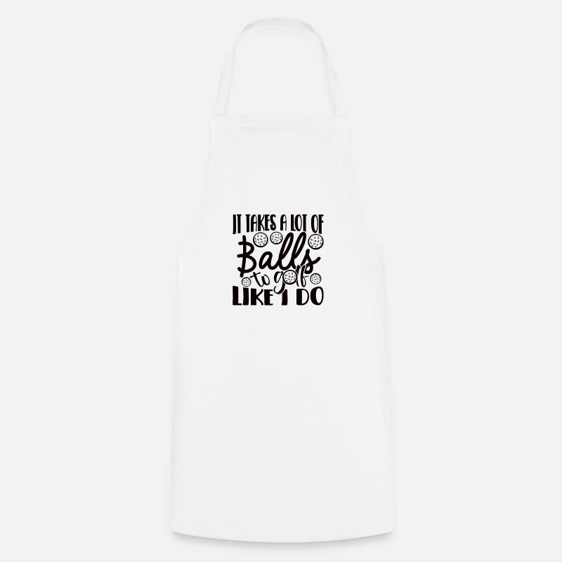 Golf Golf golf golf golfeurs - Tablier de cuisine - blanc
