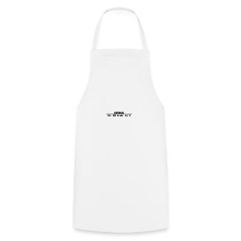 Coordonnées de Lübeck - Tablier de cuisine - blanc - Devant - AI Model Male 185 dark (185cm)