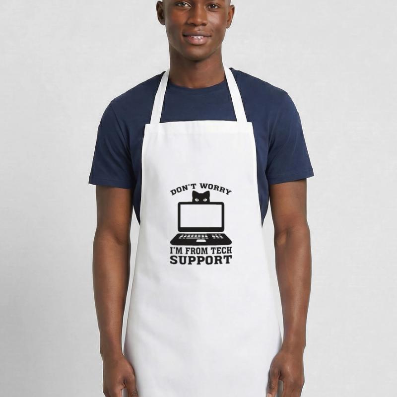 Technical Support Computer Technology IT Software Cooking Apron