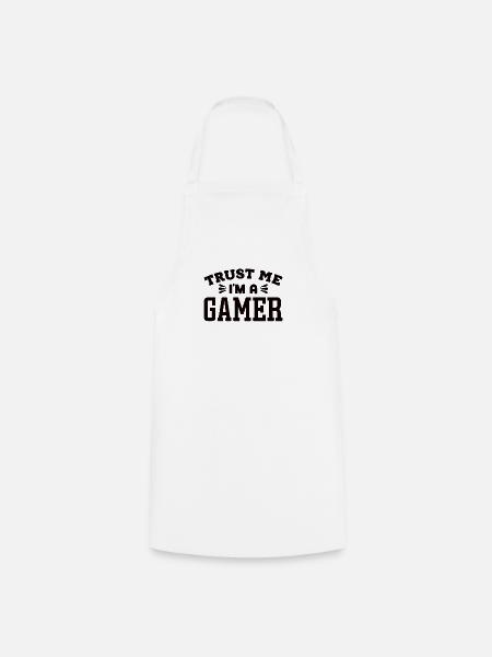 Gamer - Kochschürze - Weiß