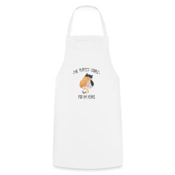 The Perfect Couple For 84 Years Wedding - Cooking Apron - white - Front - AI Model Male 185 dark (185cm)
