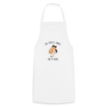 The Perfect Couple For 79 Years Wedding - Cooking Apron - white - Front - AI Model Male 185 dark (185cm)