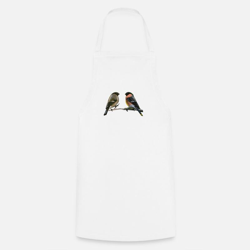 Gimpel Couple - Cooking Apron - white