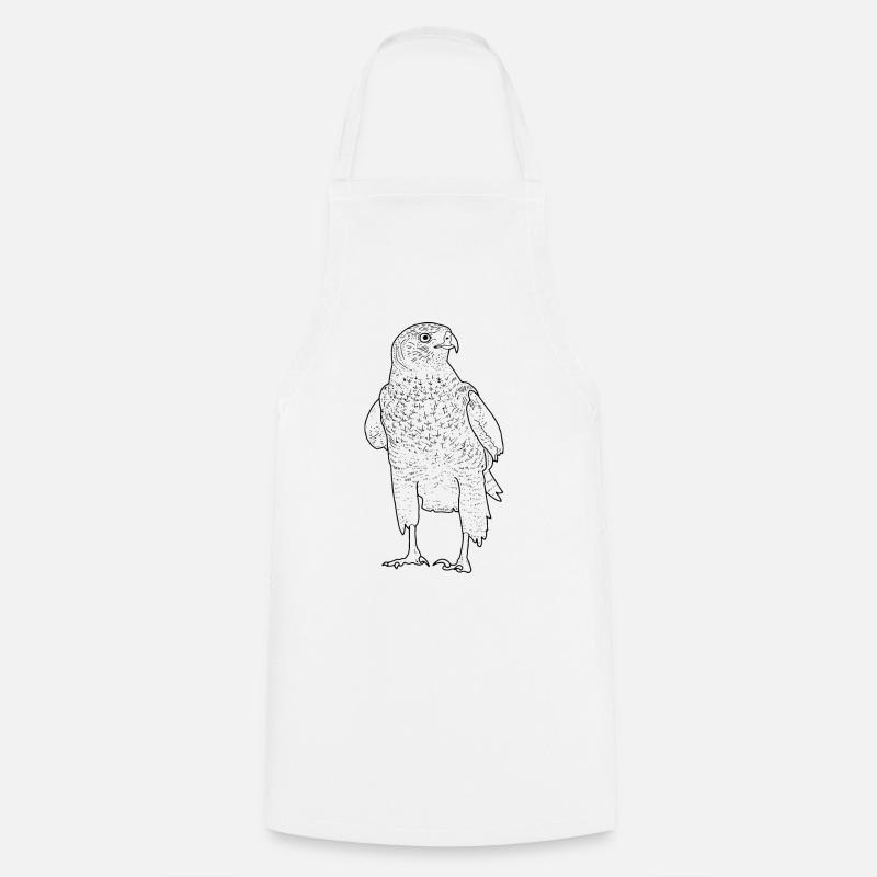 hawk - Cooking Apron - white