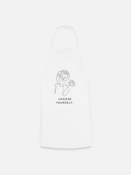 Choos yourself - Kochschürze - Weiß