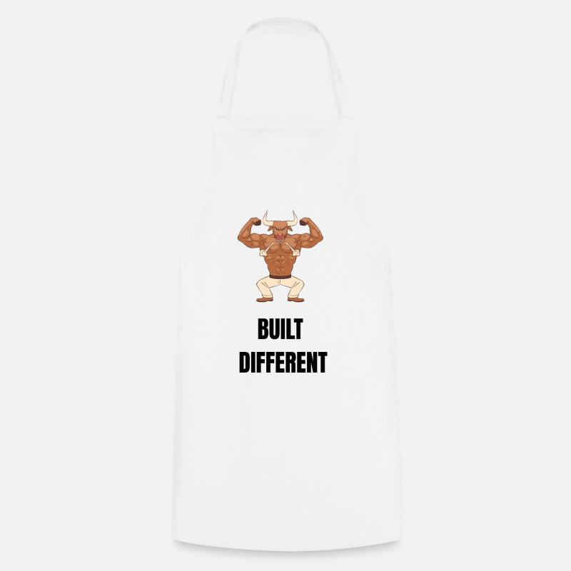 Built different  - Kochschürze - Weiß