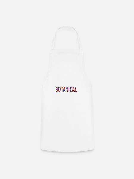 Botanical - Kochschürze - Weiß