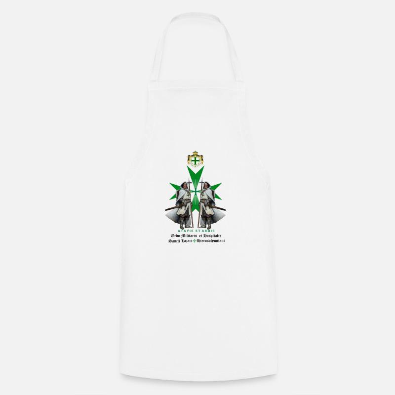 Lazarus Order Design #01 - Cooking Apron - white