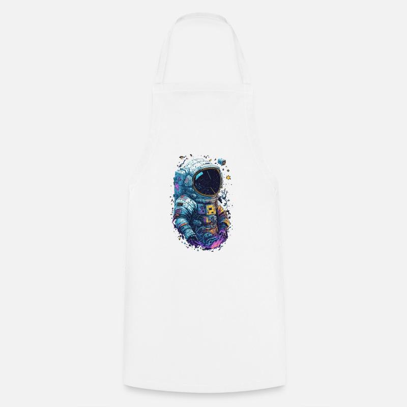 Astronaute - Tablier de cuisine - blanc
