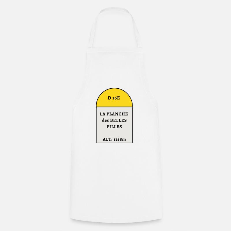 La Planche des Belles Filles - Tablier de cuisine - blanc