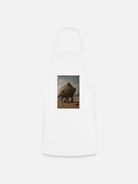 Ugly elephant - Kochschürze - Weiß