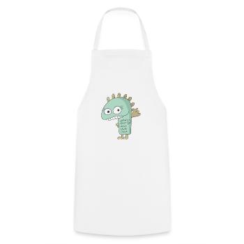 Monstres - Tablier de cuisine - blanc - Devant - AI Model Male 185 dark (185cm)