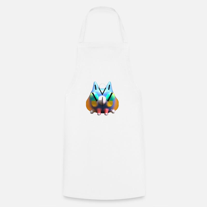 Jelly cat - Cooking Apron - white