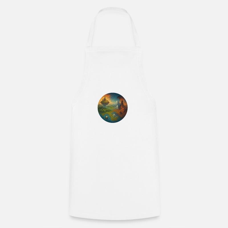 Azeroth - Cooking Apron - white