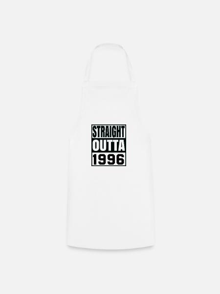 Straight Outta 1996 - Kochschürze - Weiß