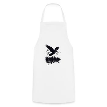 pigeon pigeon bird pigeon fancier flying - Cooking Apron - white - Front - AI Model Male 185 dark (185cm)