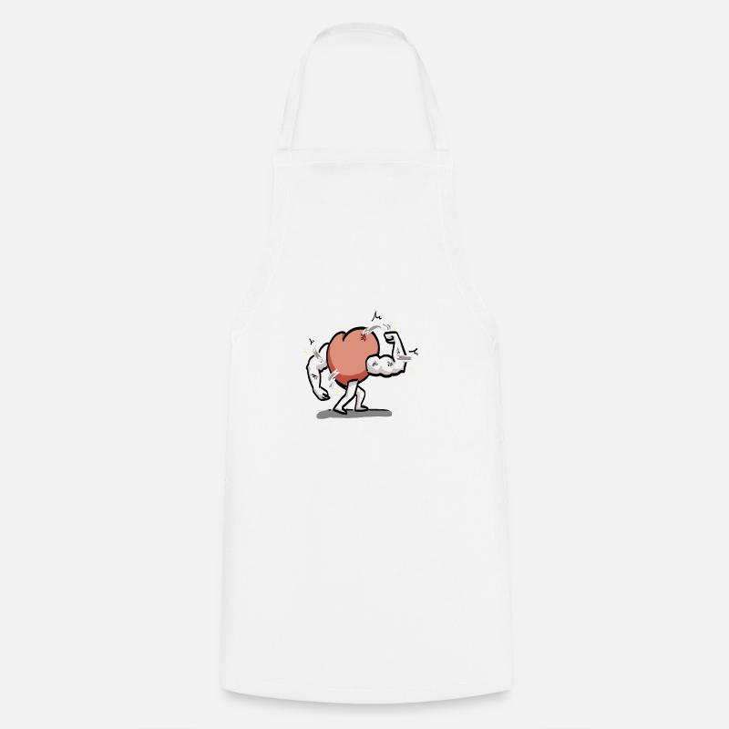 Kurt #3 - Cooking Apron - white