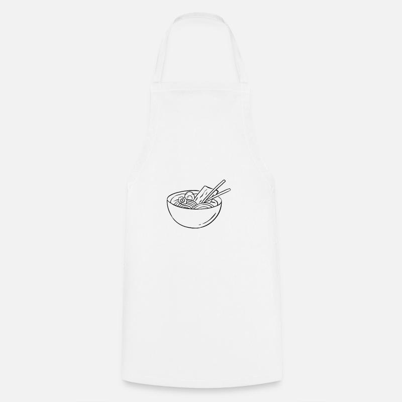 Ramen - Cooking Apron - white