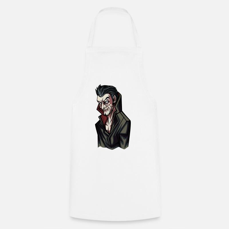 Dracula - Kochschürze - Weiß