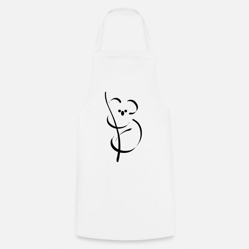 Koala - Tablier de cuisine - blanc