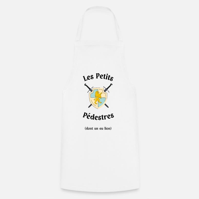 Les Petits Pédestres - Tablier de cuisine - blanc