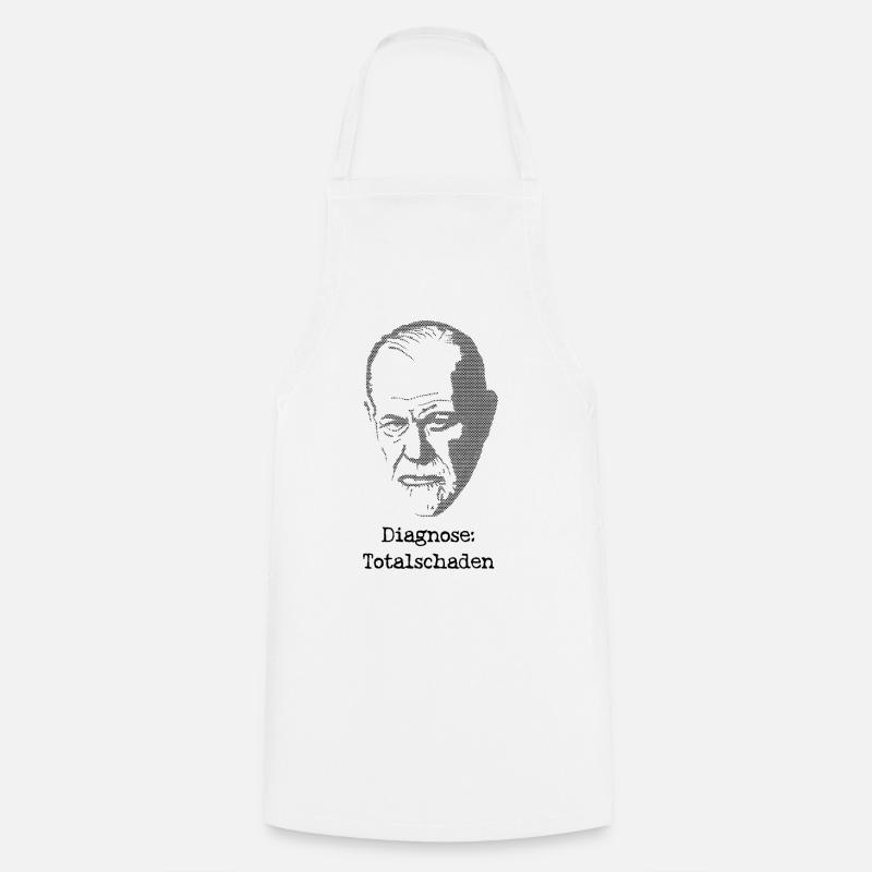 Diagnosi di Freud della perdita totale - Grembiule da cucina - bianco