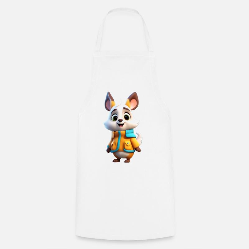 squirell autumn 5 - Tablier de cuisine - blanc