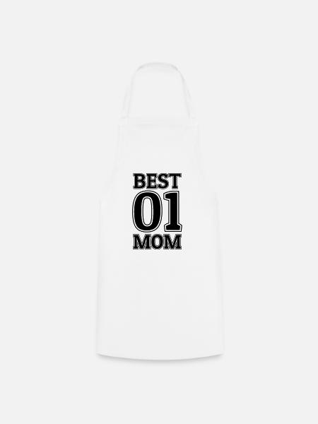 Best Mom - Kochschürze - Weiß