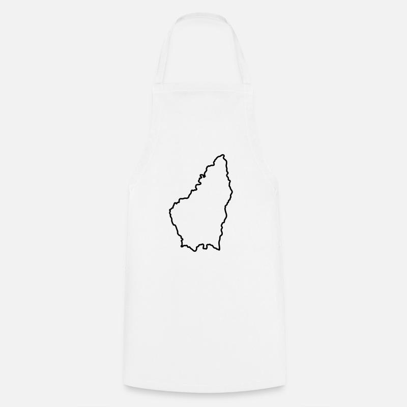 Ardèche couleur - Tablier de cuisine - blanc