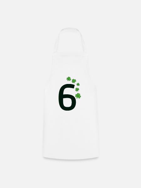 6 - Kochschürze - Weiß