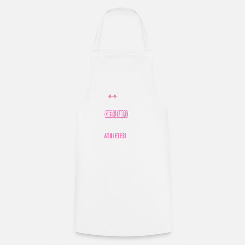 Cheerleader Cheerleading Athlet Cheer gift - Cooking Apron - white