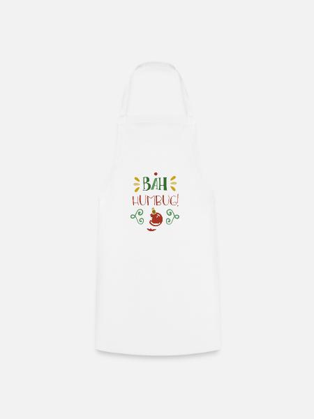 Bah humbug - Kochschürze - Weiß