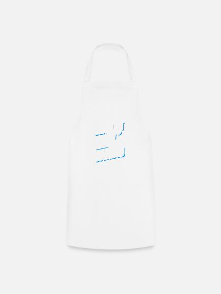 Geschenk für Bodybuilder - Kochschürze - Weiß