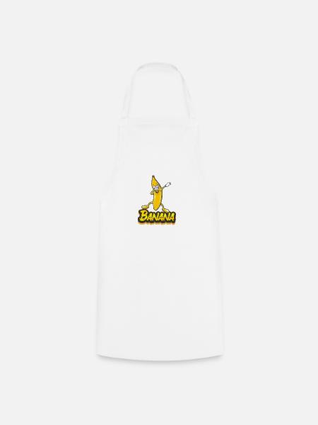 Dab Dabbing DabDance Banane lustig Geschenk Geburt - Kochschürze - Weiß