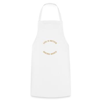 Montagnes Chemise · Alpinisme · Randonnée · Bottes de randonnée - Tablier de cuisine - blanc - Devant - AI Model Male 185 dark (185cm)