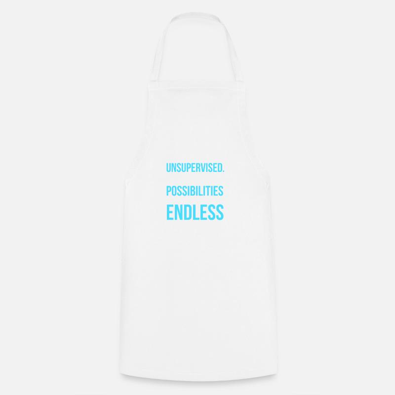 sans supervision - Tablier de cuisine - blanc