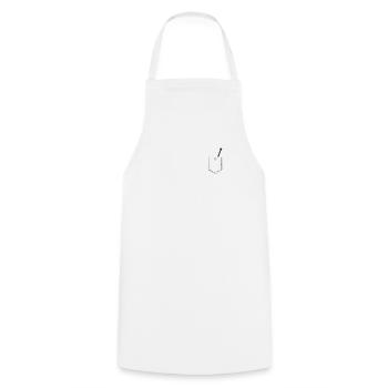 Clarinette - Tablier de cuisine - blanc - Devant - AI Model Male 185 dark (185cm)